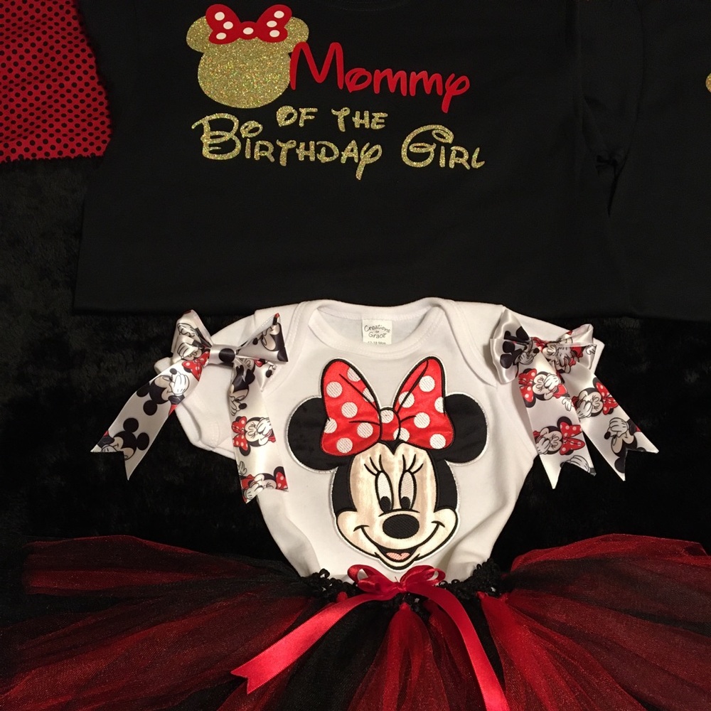 Minnie Mouse tutu by LNJ Designs